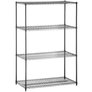 Black Wire Shelving Stationary
