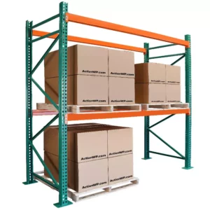 Pallet Rack Heavy Duty with Boxes