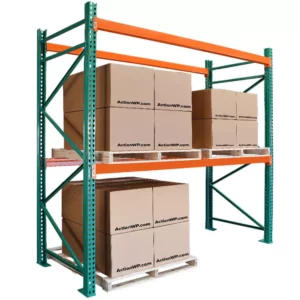 Pallet Rack Regular Duty with Boxes
