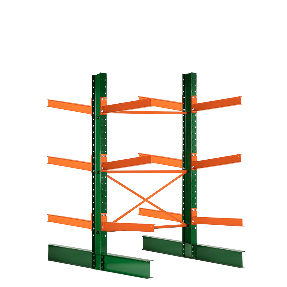 Double Sided Cantilever Rack Unit 12' High